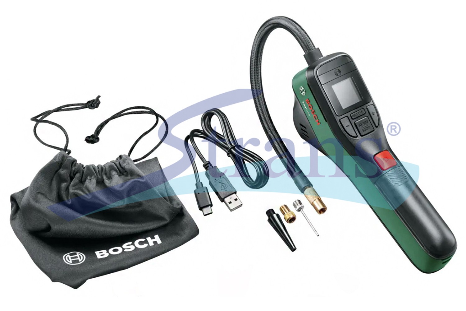 Насос Акумуляторний Для Підкачки Коліс З Манометром Bosch Easypump